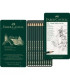 LAPIZ FABER 9000 Est.METAL 12 SURTIDOS