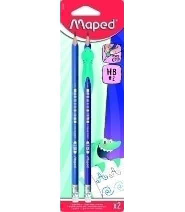 LAPIZ MAPED  - HB B/2 + 1 GRIP