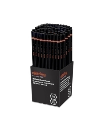 LAPIZ ROTRING 2B MADERA EXAM