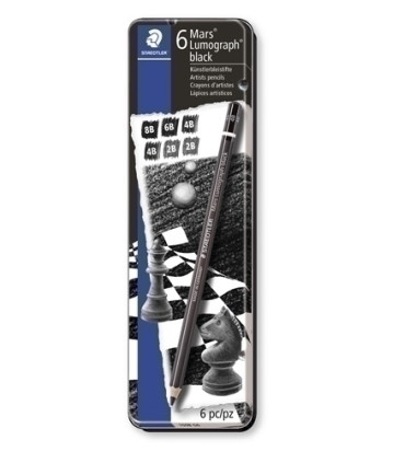 LAPIZ STAEDT.100B LUMOGRAPH  C/METAL 6