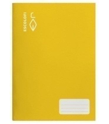 LIBRETA ESCOLOFI A4 16h PT. 5 70g AMARIL