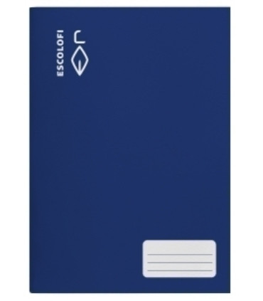 LIBRETA ESCOLOFI A4 32h CD.3 70g AZUL