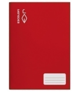 LIBRETA ESCOLOFI A4 32h PT.2,5 70g ROJO