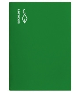 LIBRETA ESCOLOFI Fº 50h CD.3 70g PT. VER