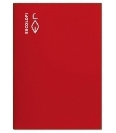 LIBRETA ESCOLOFI Fº 50h CD.6 70g PT. ROJ