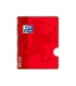 LIBRETA GRAP.OXFORD SCH.A5 48h HZT. ROJO