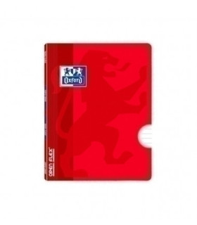LIBRETA GRAP.OXFORD SCH.A5 48h HZT. ROJO