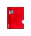 LIBRETA GRAP.OXFORD SCH.A5 48h HZT. ROJO