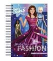 LIBRO SUPER GIRLS MODA FASHION DIAMANTES