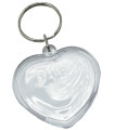 LLAVEROS CORAZON NIEF.PLASTICO CRISTAL 4