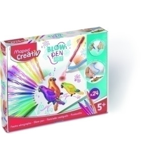 MAPED CREATIVE BLOWPEN ART+ 24 ROT.