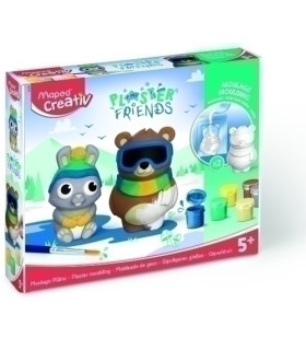 MAPED CREATIVE PLASTER FRIENDS INVIERNO