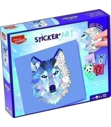 MAPED CREATIVE STICKERS ART