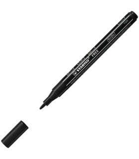 ROTUL.STABILO ACRYLIC FREE T100 NEGRO