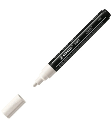 ROTUL.STABILO ACRYLIC FREE T300 BLANCO