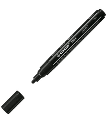 ROTUL.STABILO ACRYLIC FREE T300 NEGRO