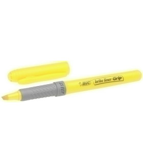 ROTUL.FLUOR BIC BRITE LINER GRIP AMARILL