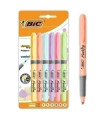 ROTUL.FLUOR BIC HIGHLIGHTER PASTEL B/6