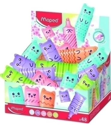 ROTUL. FLUOR MAPED PASTEL MINI EXP.48