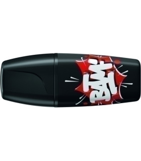 ROTUL.FLUOR BOSS MINI BY SNOOZE NEGRO