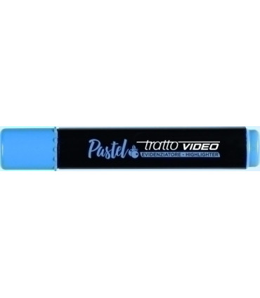 ROTUL.FLUOR TRATTO VIDEO PASTEL AZ C/12