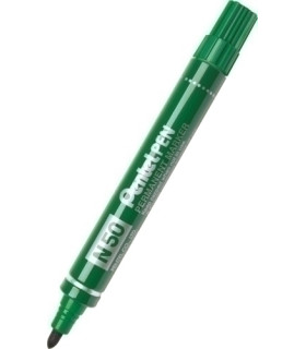 ROTULADOR PENTEL PERMAN. N-50 VERDE