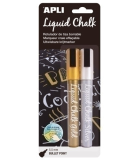 ROTUL.PIZAR.APLI CHALK CONICO SURT. B/2