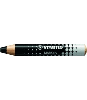 ROTUL.PIZAR. STABILO MARKDRY NEGRO