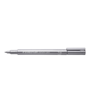 ROTUL.STAEDTL.8323 METALLIC MARKER PLATA