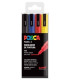 ROTUL.UNI-POSCA PC-3M BASIC E/4
