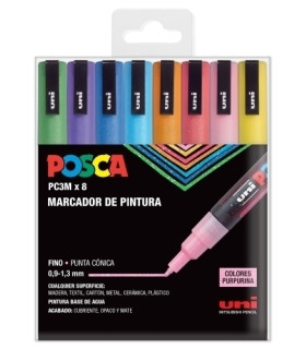 ROTUL.UNI-POSCA PC-3M SP E/8