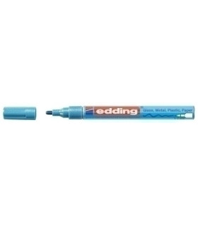 ROTUL.EDDING  751 AZUL CLARO METALICO