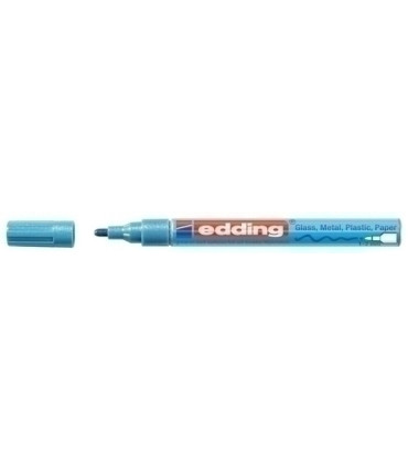 ROTUL.EDDING  751 AZUL CLARO METALICO