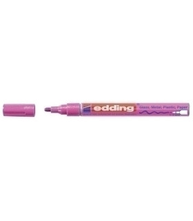ROTUL.EDDING  751 ROSA METALICO
