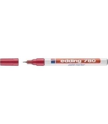 ROTUL.EDDING  780 ROJO