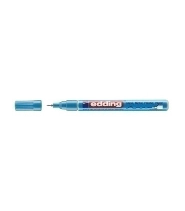 ROTUL.EDDING 780 METALICO AZUL CLARO
