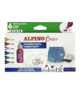 ROTUL.ALPINO CREA + PINT. TEXTIL E/6