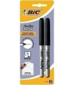 ROTUL.BIC MARCADOR TEXTIL BLISTER 2