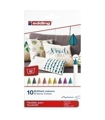 ROTUL.EDDING 4600 TELA FINO CAJA de 10