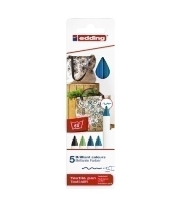 ROTUL.EDDING 4600 TELA FINO CAJA de 5