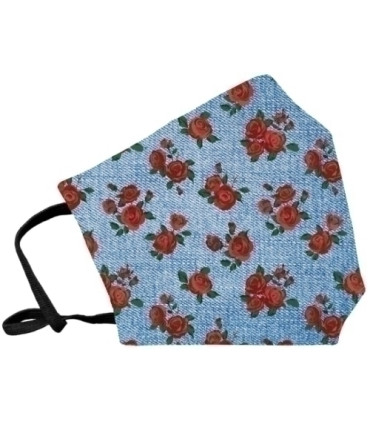 MASCARILLA REUT. GRAN. ROSES DENIM