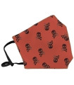 MASCARILLA REUT. GRAN. SKULL ROJO