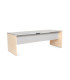 MESA ROCADA WORK 200x80 HAYA/GRIS