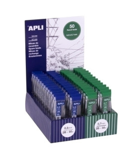 MINAS APLI 0,5 Y 0,7mm 2B EXP.48