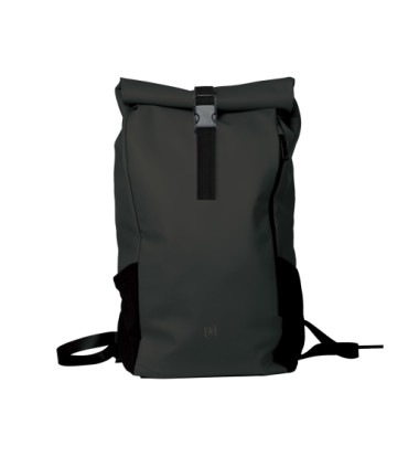 MOCHILA OXFORD IDENTITY ROLL TOP NEGRO