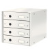 MODULO 4 CAJONES LEITZ BLANCO