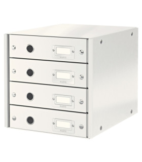 MODULO 4 CAJONES LEITZ BLANCO