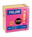 NOTAS ADHESIVAS MILAN 400h 76x76 FLUO