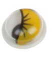 OJOS MOVILES SMART AMARILLO 12 mm. PACK