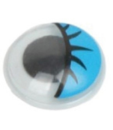 OJOS MOVILES SMART AZUL 18 mm. PACK 20